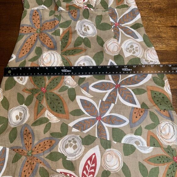 Putumayo Floral Midi Linen Dress - Picture 7 of 7